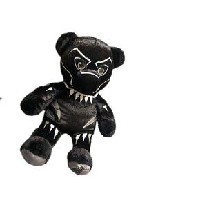 Build A Bear Marvel Avengers Black Panther T'Challa BAB 16” Plush Animal Retired